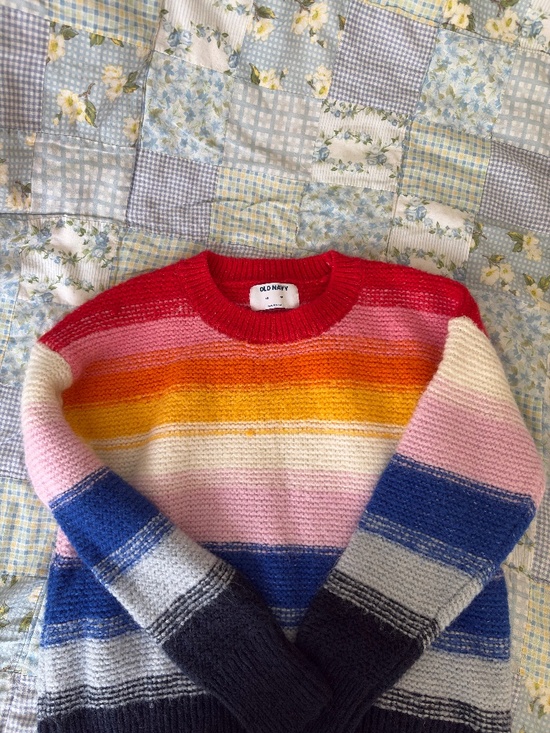 Old Navy Sweaters - old navy colourful striped knit sweater